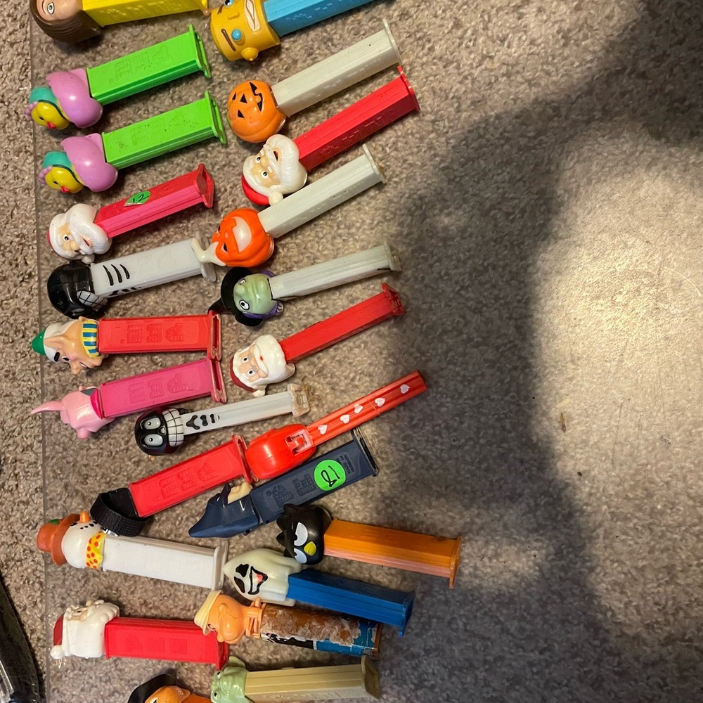 PEZ Halloween & Character Candy Dispenser Lot - Multicolor Kids Toy